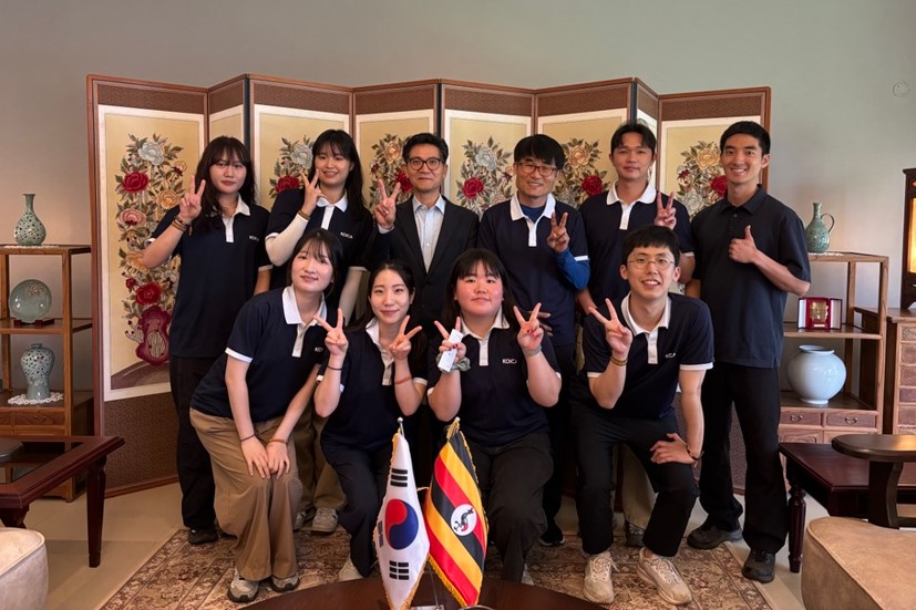 대사 KOICA 프로젝트 봉사단원 환영